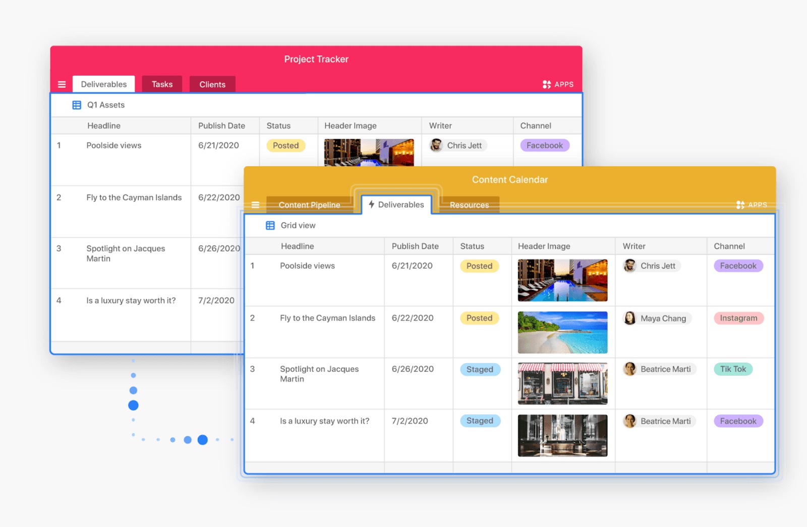 Airtable là nền tảng kết hợp bảng tính và cơ sở dữ liệu