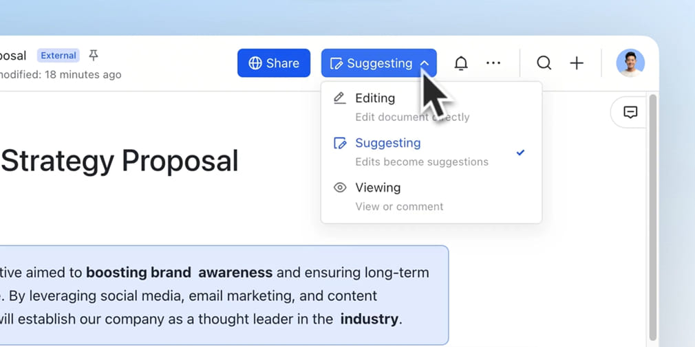 che-do-de-xuat-trong-google-docs-6