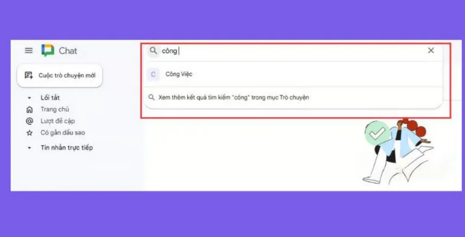 Tìm kiếm phòng chat