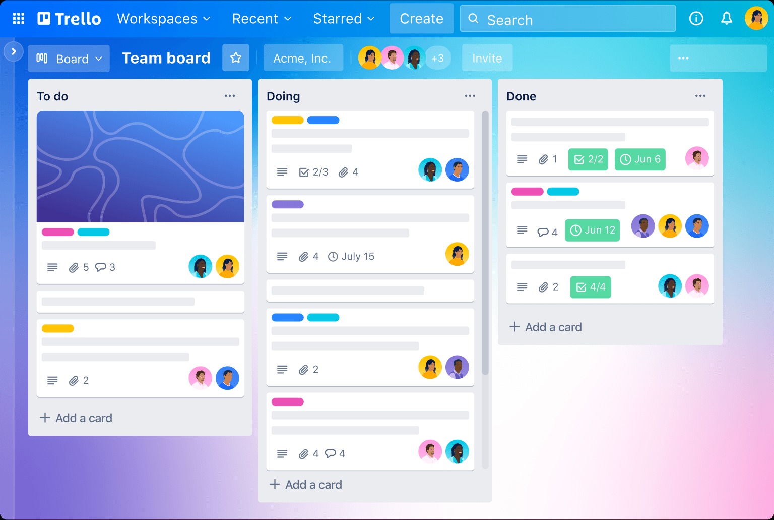 Trello là một giải pháp phần mềm cho phép doanh nghiệp quản lý bất kỳ dự án, quy trình làm việc hoặc theo dõi tác vụ nào