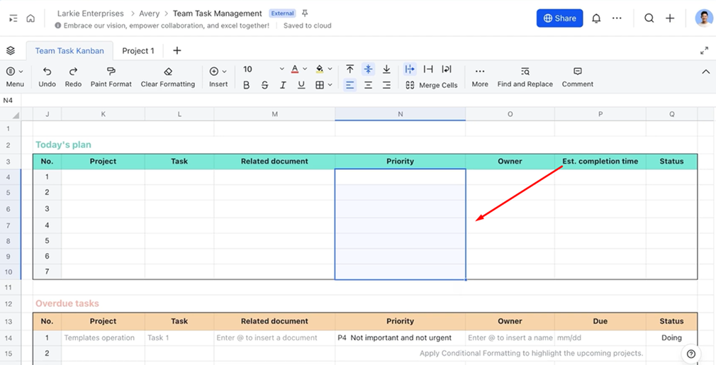 tao-danh-sach-tha-xuong-trong-lark-sheets-1