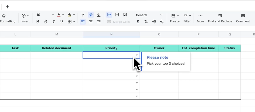 tao-danh-sach-tha-xuong-trong-lark-sheets-13