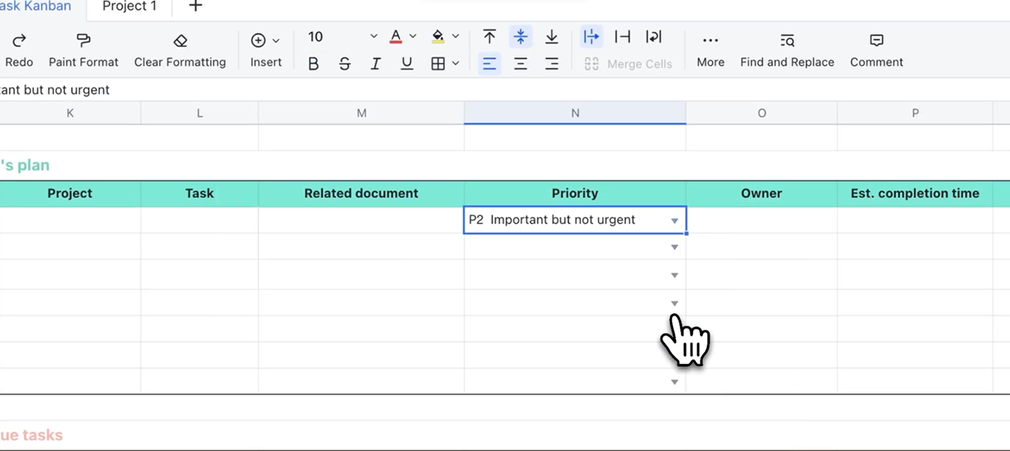 tao-danh-sach-tha-xuong-trong-lark-sheets
