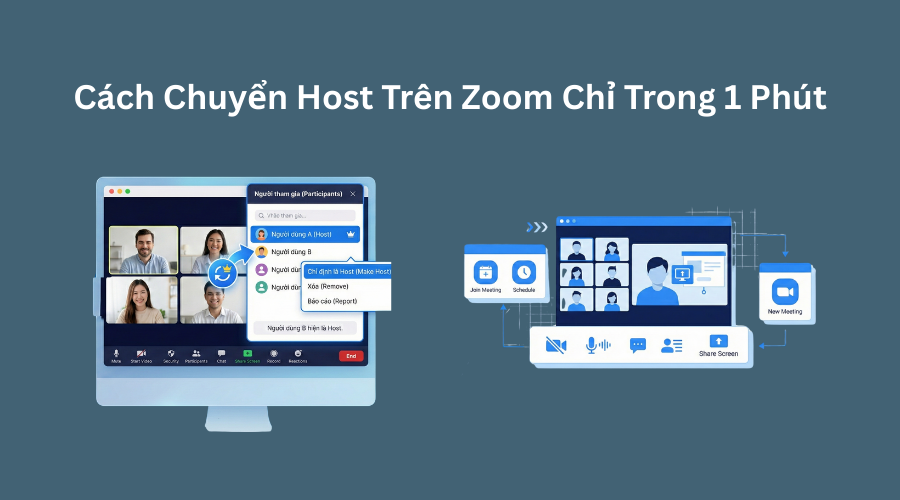 Cách chuyển host trên Zoom chỉ trong 1 phút