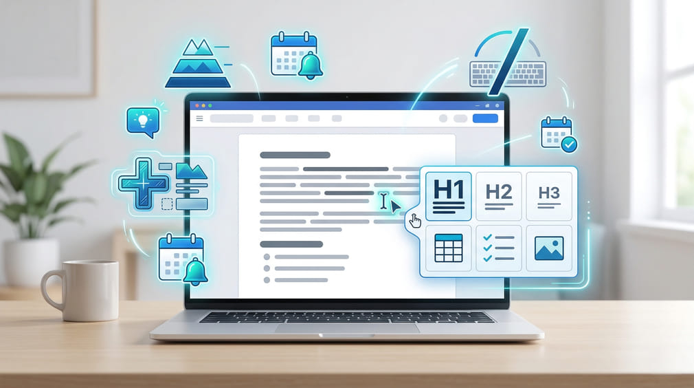 Phím tắt trong Lark Docs giúp bạn làm việc nhanh hơn