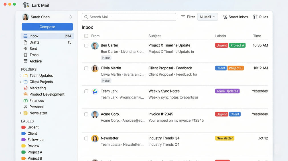 5 cách quản lý email hiệu quả trong Lark