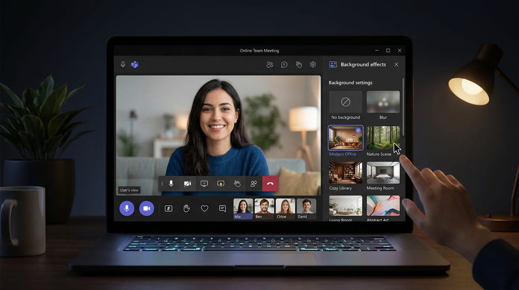 Hướng dẫn thay đổi background trong Microsoft Teams chi tiết