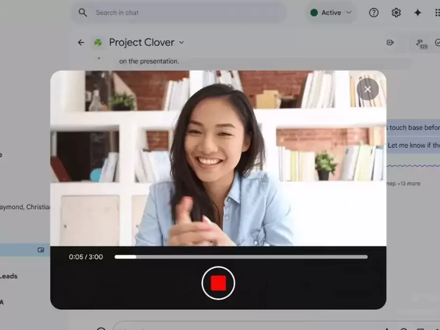 Mách bạn cách gửi tin nhắn video trong Google Chat nhanh chóng