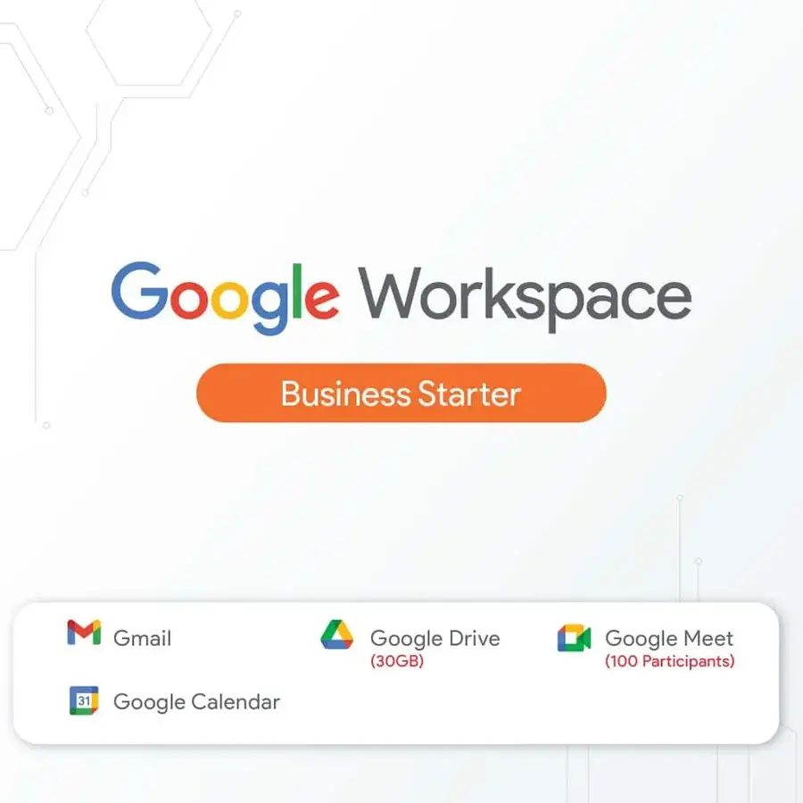 Google Workspace Business Starter sẽ có bộ nhớ gộp và bộ nhớ dùng chung 