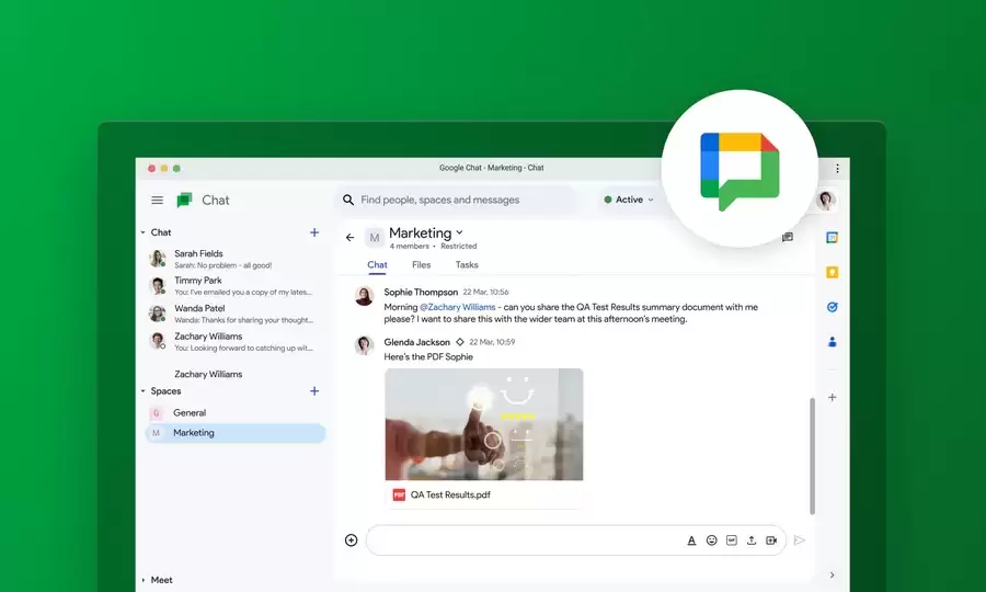Giới thiệu hướng dẫn về Google Chat
