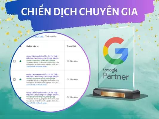 THIẾT LẬP QUẢNG CÁO CHUẨN CHUYÊN GIA